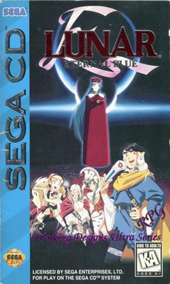 Cover Lunar: Eternal Blue for Sega CD